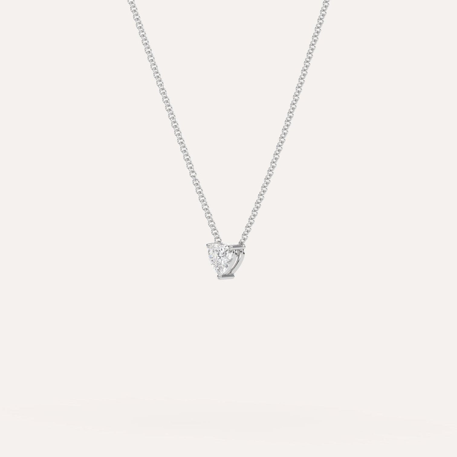 1/4 ct heart high quality necklace