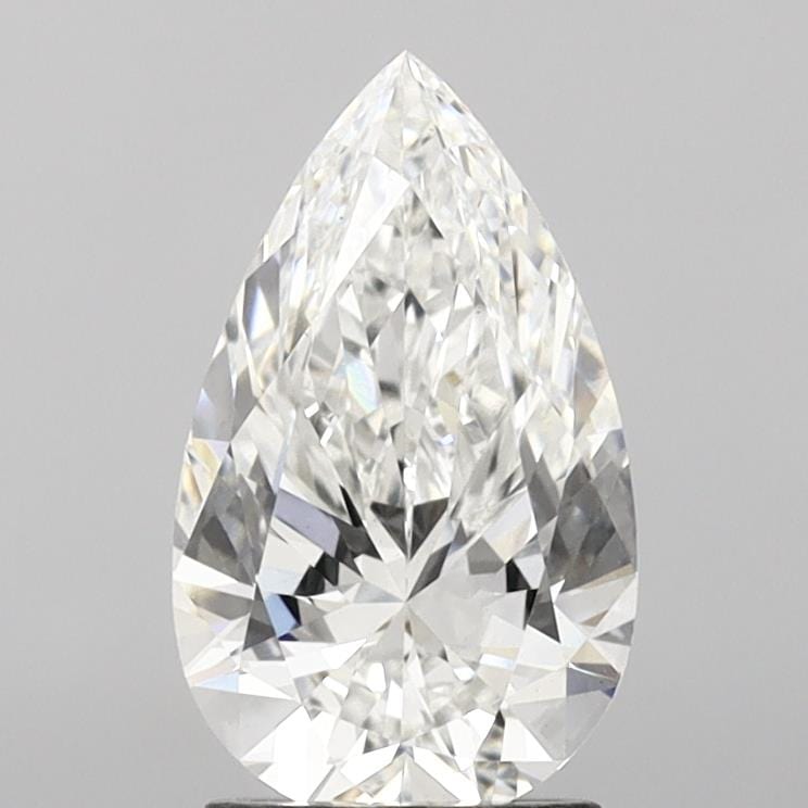 2 carat Lab Grown Diamond | Pear E-VS1