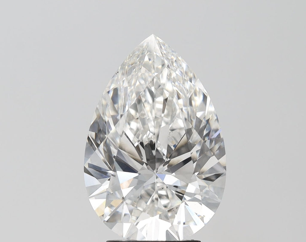 5 carat Lab Grown Diamond | Pear F-VS2