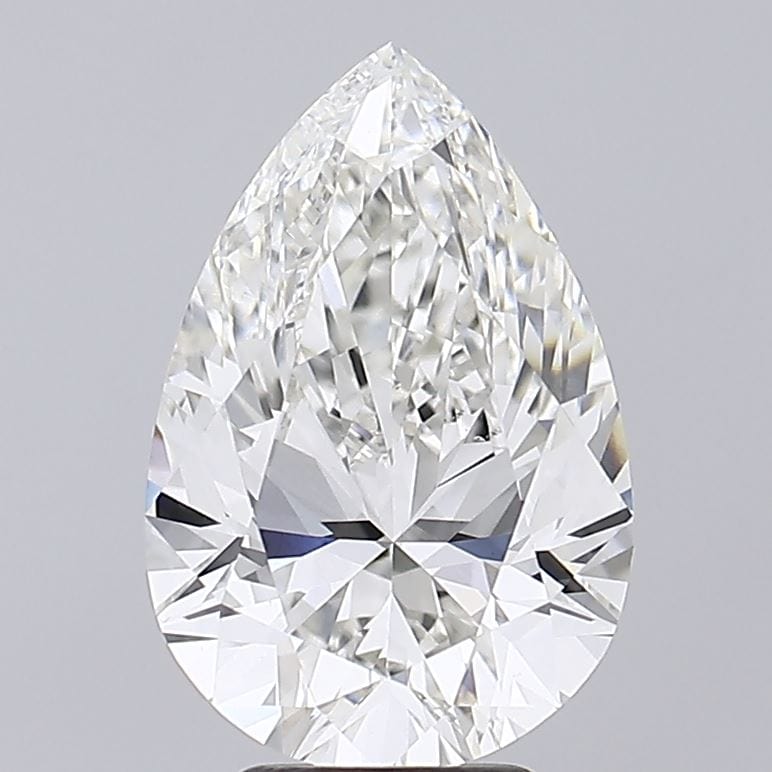 5 carat Lab Grown Diamond | Pear G-VS2